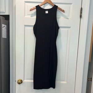 Elegant Black Sleeveless Dress